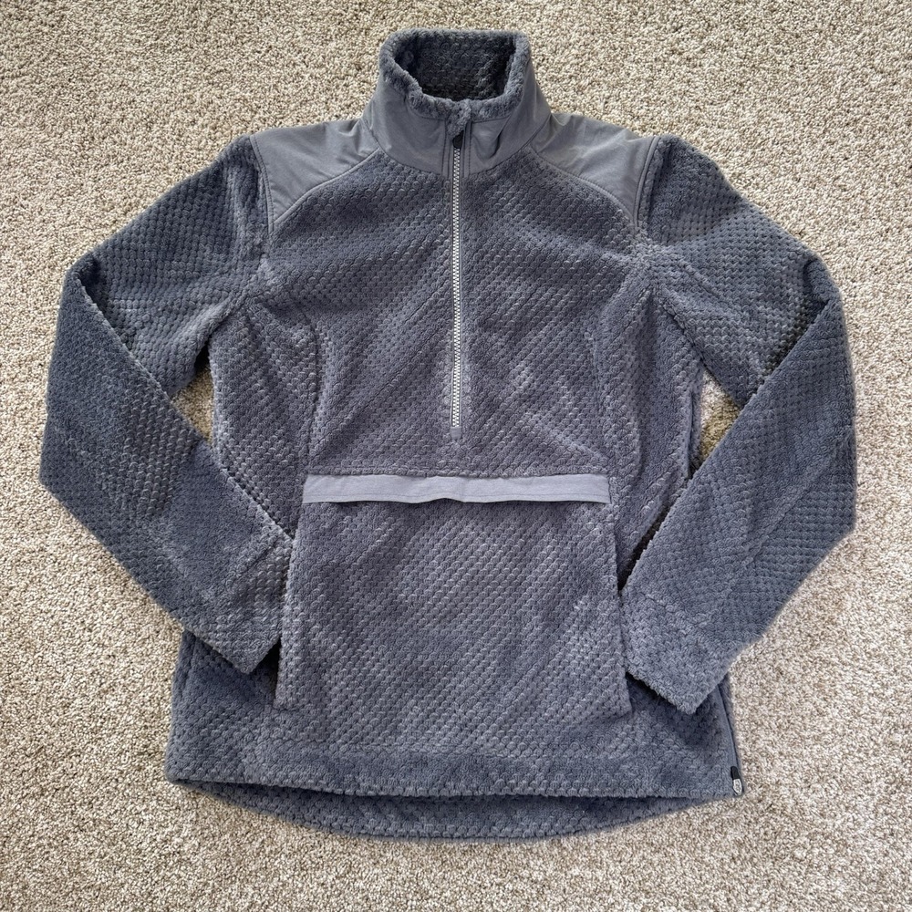 Zero Restriction Womens Size XS 1/4 Zip Grey Side Vent Golf Pullover Sweater